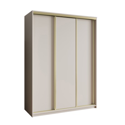 Szafa Przesuwna NISSE 150 cm Szafa Trzydrzwiowa z Szufladami