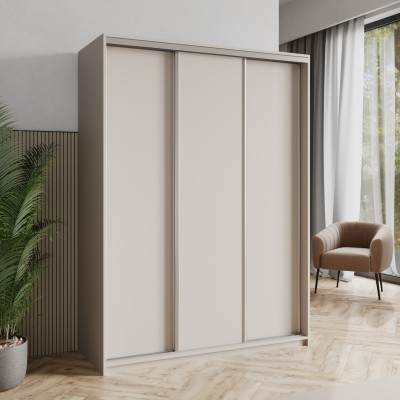 Szafa Przesuwna NISSE 150 cm Szafa Trzydrzwiowa z Szufladami