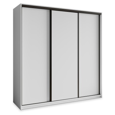 Szafa Przesuwna NISSE 180 cm Szafa Trzydrzwiowa z Szufladami