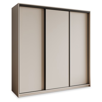 Szafa Przesuwna NISSE 180 cm Szafa Trzydrzwiowa z Szufladami