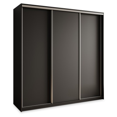 Szafa Przesuwna NISSE 180 cm Szafa Trzydrzwiowa z Szufladami