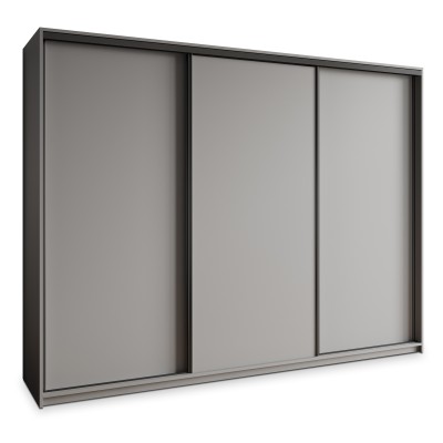 Szafa Przesuwna NISSE 250 cm Szafa Trzydrzwiowa z Szufladami