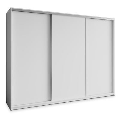 Szafa Przesuwna NISSE 250 cm Szafa Trzydrzwiowa z Szufladami