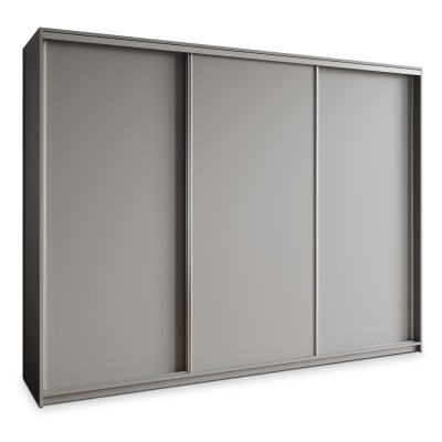 Szafa Przesuwna NISSE 250 cm Szafa Trzydrzwiowa z Szufladami