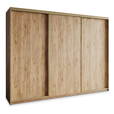 Szafa Przesuwna NISSE 250 cm Szafa Trzydrzwiowa z Szufladami