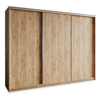 Szafa Przesuwna NISSE 250 cm Szafa Trzydrzwiowa z Szufladami