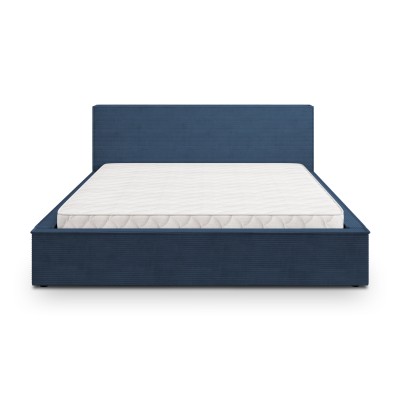 Łóżko tapicerowane CELORA – Tkanina sztruksowa – kolor: Poso