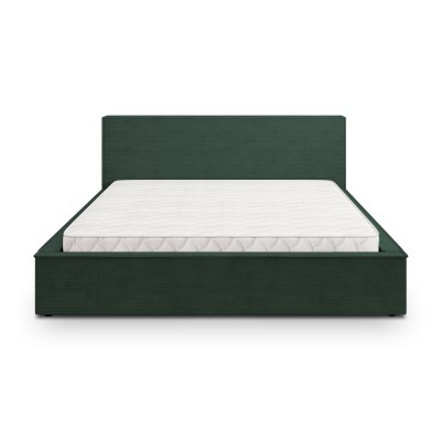 Łóżko tapicerowane CELORA – Tkanina sztruksowa – kolor: Poso