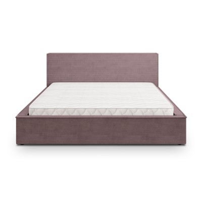 Łóżko tapicerowane CELORA – Tkanina sztruksowa – kolor: Poso