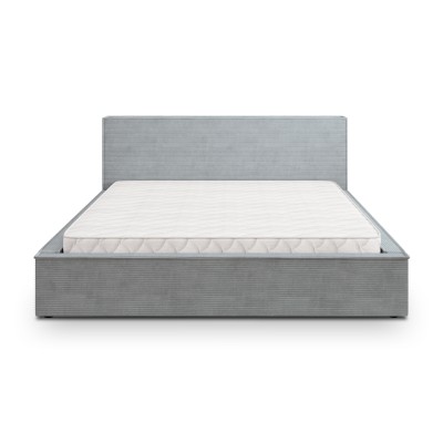 Łóżko tapicerowane CELORA – Tkanina sztruksowa – kolor: Poso