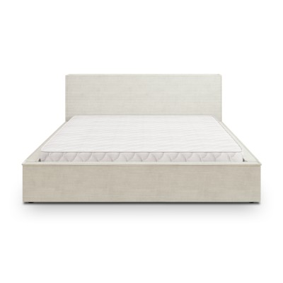 Łóżko tapicerowane CELORA – Tkanina sztruksowa – kolor: Poso