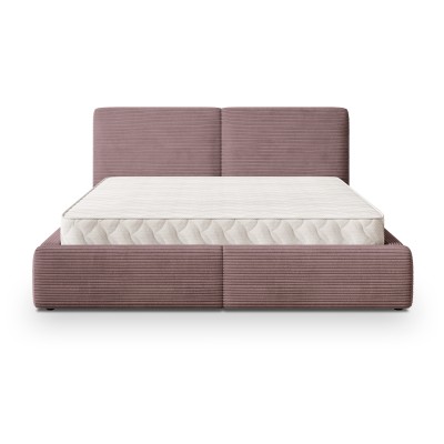 Łóżko tapicerowane FELURO – Tkanina sztruksowa – kolor: Poso