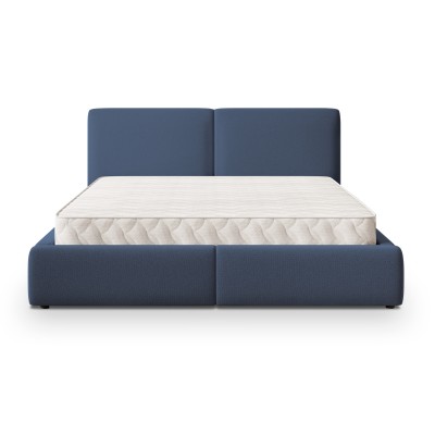 Łóżko tapicerowane FELURO – Tkanina plecionka – kolor: Soro