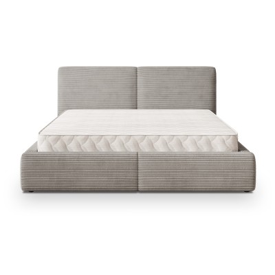 Łóżko tapicerowane FELURO – Tkanina sztruksowa – kolor: Poso