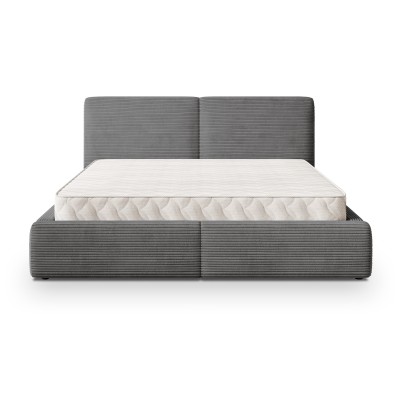 Łóżko tapicerowane FELURO – Tkanina sztruksowa – kolor: Poso