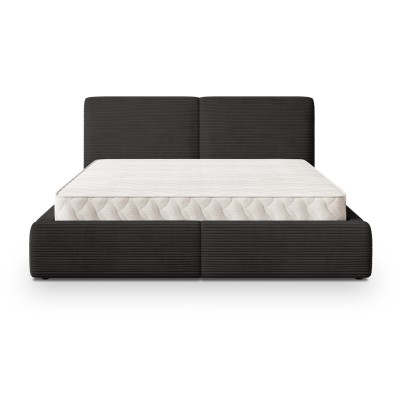 Łóżko tapicerowane FELURO – Tkanina sztruksowa – kolor: Poso