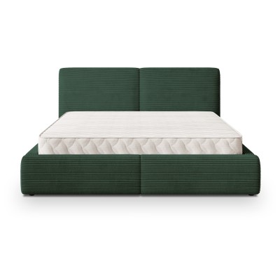 Łóżko tapicerowane FELURO – Tkanina sztruksowa – kolor: Poso