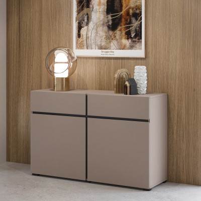 Komoda INCROCIO 119 cm do Salonu Sypialni Odcienie beżu