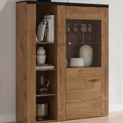 Komoda LARISSA 100 cm do Salonu Sypialni Dąb lefkas