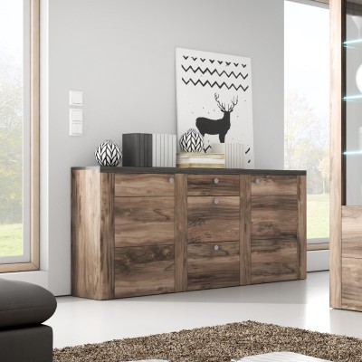 Komoda LARISSA 176 cm do Salonu Sypialni Odcienie brązu