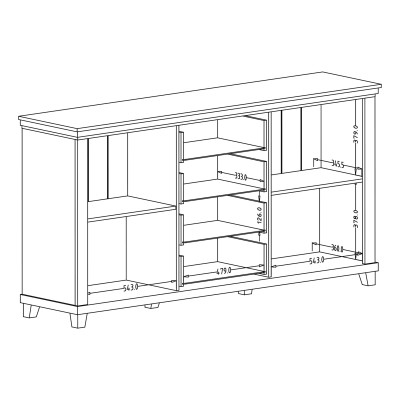 Komoda EVANDRO 181 cm do Salonu Sypialni