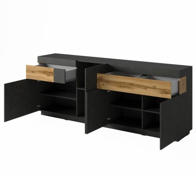 Komoda SILVANA 219 cm do Salonu Sypialni