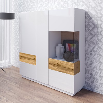 Komoda SILVANA 130 cm do Salonu Sypialni