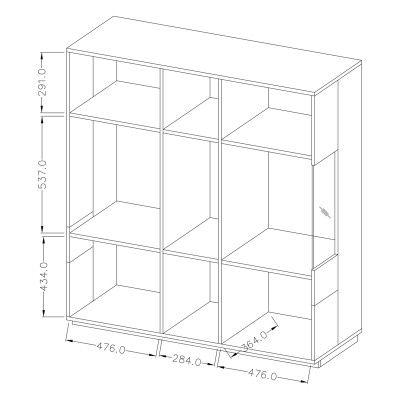 Komoda SILVANA 130 cm do Salonu Sypialni