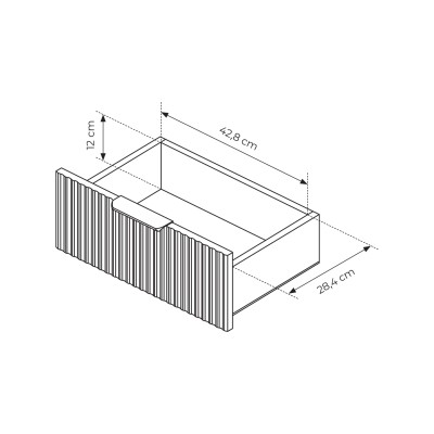 Komoda LANTANA 163 cm do Salonu Sypialni