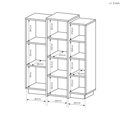 Komoda TRES 110 cm do Salonu Sypialni