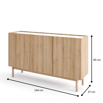 Komoda BOLOGNA 144 cm do Salonu Sypialni