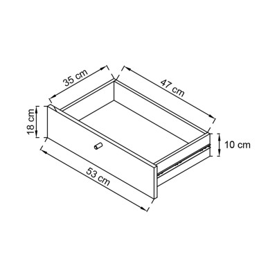 Komoda PRIMARIO 160 cm do Salonu Sypialni