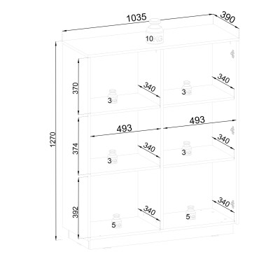 Komoda MAESTRO 104 cm do Salonu Sypialni