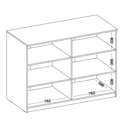 Komoda MALTESA 158 cm do Salonu Sypialni