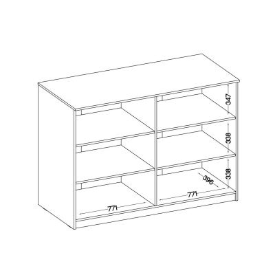 Komoda MALTESA 160 cm do Salonu Sypialni
