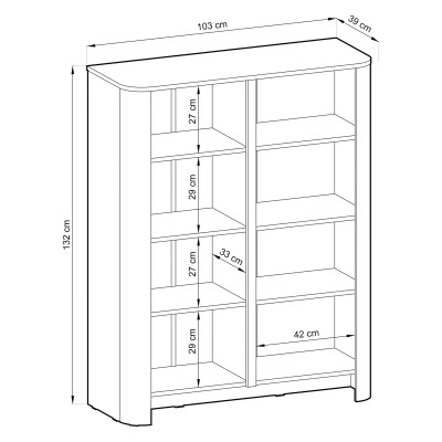 Komoda AVORIO 103 cm do Salonu Sypialni