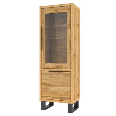 Witryna HALENZA 190 x 64 cm stojąca