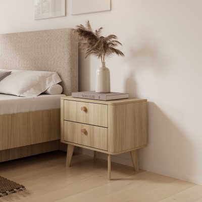 2 cm Stolik Nocny do Sypialni