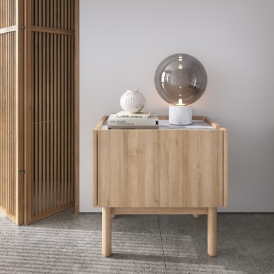 Szafka Nocna BOLOGNA 50 cm Stolik Nocny do Sypialni