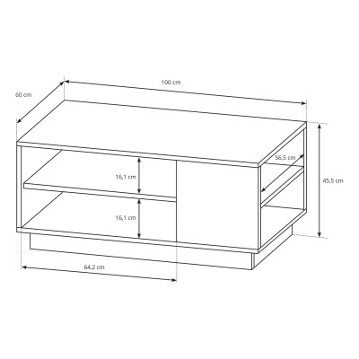 Ława ARCETTO 100 cm