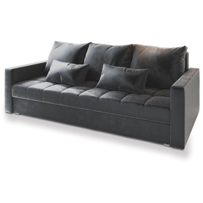 Sofa SIRO – Tkanina pluszowa – kolor: Paros