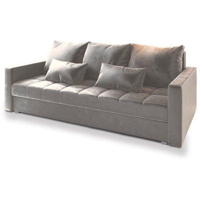 Sofa SIRO – Tkanina pluszowa – kolor: Paros