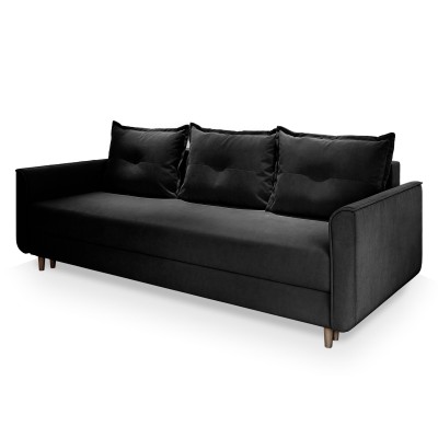 Sofa NAPOL – Tkanina pluszowa – kolor: Kronos