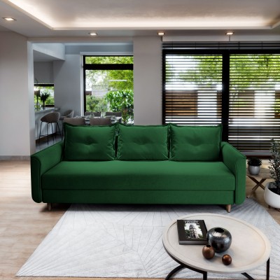 Sofa NAPOL – Tkanina pluszowa – kolor: Kronos