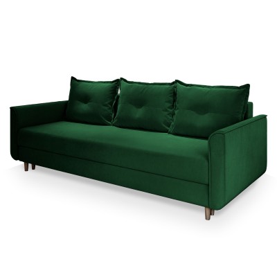 Sofa NAPOL – Tkanina pluszowa – kolor: Kronos