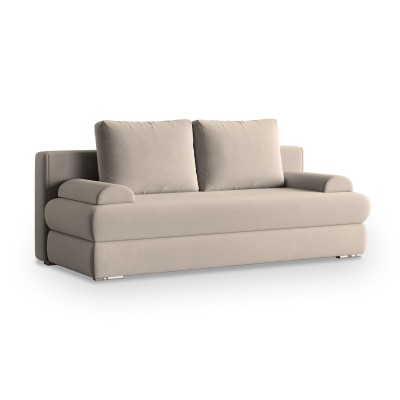 Sofa ASPERO – Tkanina pluszowa – kolor: Paros