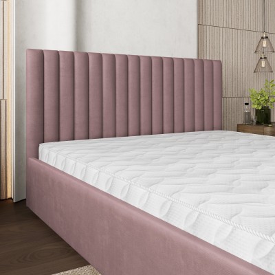 Łóżko Tapicerowane CANOVA – Tkanina pluszowa – kolor: Kronos