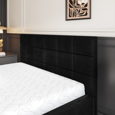 Łóżko Tapicerowane VERTO – Tkanina pluszowa – kolor: Kronos