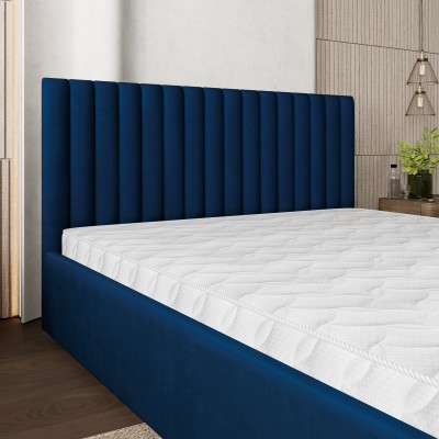 Łóżko Tapicerowane CANOVA – Tkanina pluszowa – kolor: Kronos