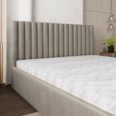 Łóżko Tapicerowane CANOVA – Tkanina pluszowa – kolor: Paros